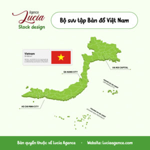 Bộ tài nguyên bản đồ Việt Nam (Vector, PNG, EPS) (LLC-05)